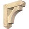 Ekena Millwork Westlake Arts and Crafts Rough Sawn Bracket w/ Offset Brace, Douglas Fir, 6"W x 20"D x 20"H BKT0604X20X20WTL03RDF - alternate 1